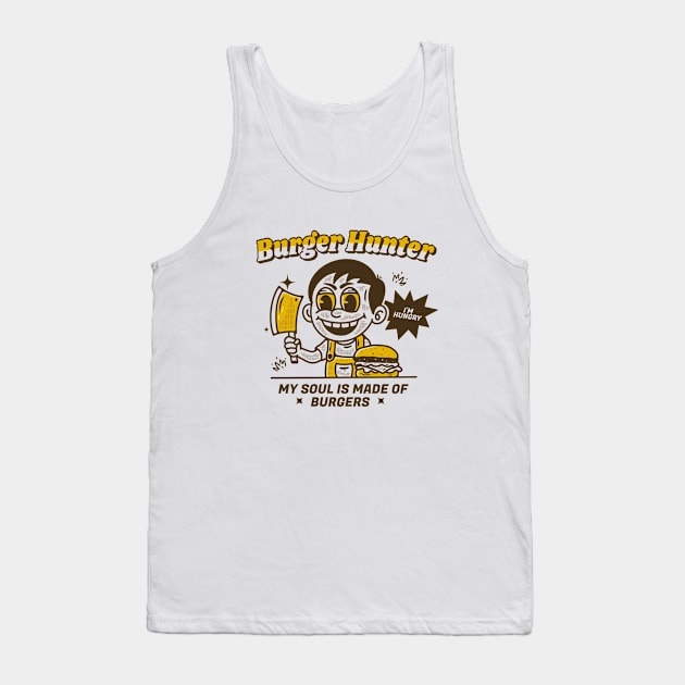 Burger Hunter Tank Top by adipra std